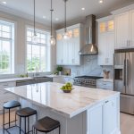 white kitchen cabinets
