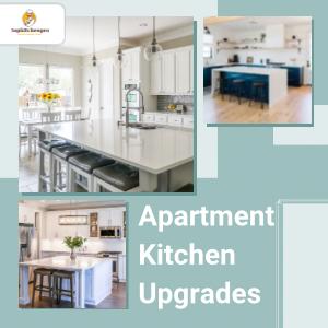 Apartment kitchen upgrades add modern style, smart storage, and functional design to small cooking spaces. apartment kitchen, small kitchen upgrades, modern kitchen design, compact kitchen, rental kitchen ideas