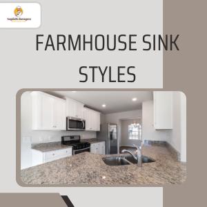 Farmhouse sink styles combine rustic charm and modern function, perfect for traditional or contemporary kitchens. farmhouse sink, rustic sink, apron front sink, kitchen sink design, country kitchen style Farmhouse Sink Styles, Rustic Kitchen Design, Apron Front Sinks