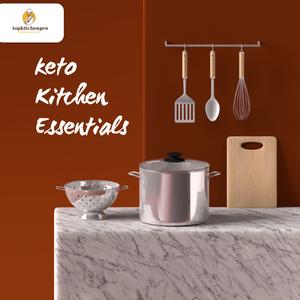 Keto kitchen essentials include tools, gadgets, and ingredients for low-carb, high-fat, healthy cooking. keto kitchen, low carb diet, keto cooking tools, ketogenic lifestyle, keto food prep Keto Kitchen Essentials, Low Carb Kitchen Tools, Ketogenic Diet Ideas