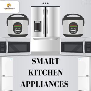 Smart kitchen appliances make cooking easy with connected technology, energy efficiency, and modern convenience. smart appliances, kitchen tech, connected kitchen, modern gadgets, smart cooking tools Smart Kitchen Appliances, Connected Kitchen Ideas, Modern Kitchen Gadgets