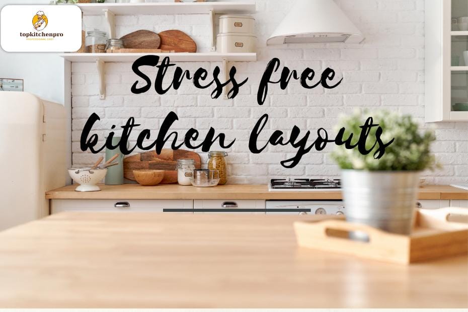 Stress free kitchen layouts improve flow and comfort with ergonomic designs, smart storage, and open concepts. stress free kitchen, ergonomic design, easy kitchen layout, comfortable cooking, clutter free space Stress Free Kitchen Layouts, Ergonomic Kitchen Design, Easy Kitchen Flow